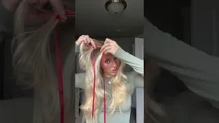 How to add ribbon to your braid!!