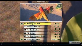 A Bug's Life 2003 DVD Menu Walkthrough (Disc 1) (Reverse Version)