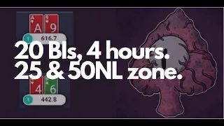 High Stakes Player Crushes 25NL and 50NL Zone Poker on Ignition (20BIS in 4 hours) -- Part 1