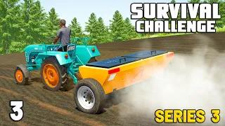 CONSTRUCTING THE NEW YARD ROAD | Survival Challenge | Farming Simulator 22 - EP 3