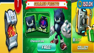 Sonic Forces - Free Cards Summer Frights Event - Collect Tail's Box All Halloween Runners Gameplay