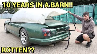 I Bought An ABANDONED TVR CERBERA!! BARN FIND!! RESTORATION PROJECT!!