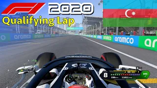 F1 2020 - Tsunoda Career Mode: Baku Qualifying Lap