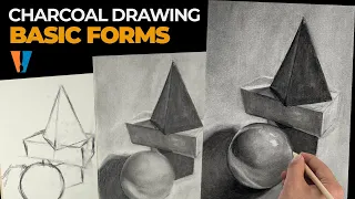 Charcoal Drawing - Basic Forms