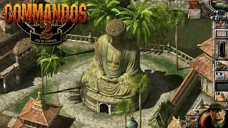 COMMANDOS 2 Men of Courage | Target Burma - full gameplay walkthrough with commentary (HD)