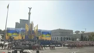 «Парад військ - марш нової армії» до 27-ї річниці незалежності