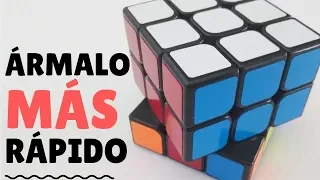 Cómo Armar el CUBO DE RUBIK más RÁPIDO! [El F2L Intuitivo del Método Fridrich]