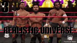 WWE 2K22 Realistic Universe Mode NXT UK Episode 3