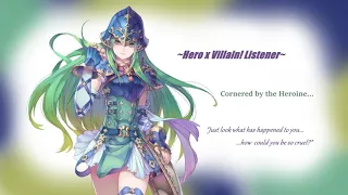 Hero x Villain!Listener~ Cornered by the Heroine...