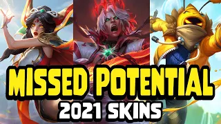 The Top 10 most MISSED POTENTIAL League Skins of 2021