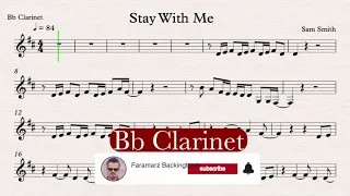 Stay With Me - Sam Smith - Bb Clarinet Sheet music