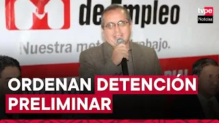 Poder Judicial ordena detención preliminar contra Nicanor Boluarte y Mateo Castañeda