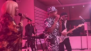 Nile Rodgers & Pharrell Williams “Get Lucky” at Chanel Fashion Show Miami on November 4, 2022