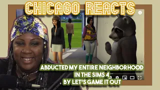 I Abducted My Entire Neighborhood in The Sims 4 by Let’s Game It Out | First Time Reaction