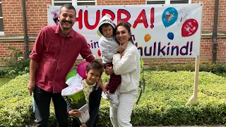 Almanyada çocuğumuz ilkokula başladı. Schultüte hazırlığı yaptık