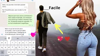 Comment séduire une fille par message : Des textos irrésistibles pour la faire craquer