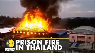 Riots over better medical facilities amid COVID-19 pandemic results in Prison fire in Thailand