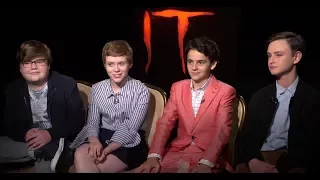 IT Interview: Jeremy Ray Taylor, Sophia Lillis, Jaeden Lieberher & Jack Dylan Grazer