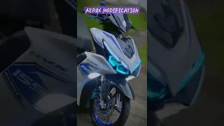 Yamaha Aerox Modifikasi #aerox155 #aeroxmodifikasi