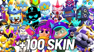 +100 SKİN'İ OLAN HESAP İNCELİYORUZ 😲 -Brawl Stars