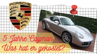 Porsche 987 Cayman - Die Gesamt- und Monatskosten 💶💴💵