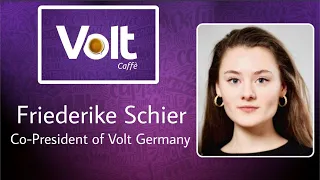 Meet Friederike Schier! - Co-President of Volt Germany (Sub ITA)