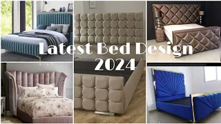 Modern cushion bed designs 2024//Trending bed designs//Fancy bed sets