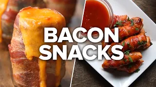 4 Easy Crispy Bacon Snacks