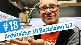 Kleine Spur 0 Anlage Teil 18: Architektur 3D Basteleien 2/2