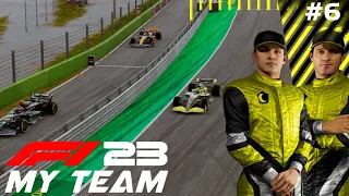 F1 23 My Team Career Mode | Episode 6 | LEADERS PIT BEFORE RAIN