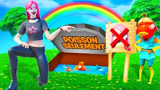 J'AI TROUVÉ CE SERVEUR POUR POISSON SEULEMENT SUR FORTNITE !