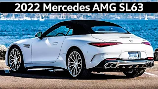 2022 Mercedes AMG SL63 in High Tech Silver