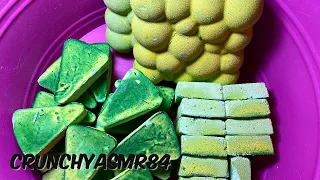 Green Gym Chalk Crush | Sleep Aid | Oddly Satisfying | ASMR