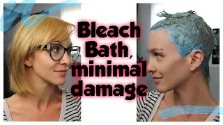 Bleach Bath on Hair | Remove color with Minimal Damage