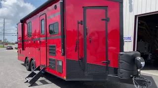 2021 Stealth Nomad 22FK Toy Hauler Walkthrough, Tri State RV, Anna IL