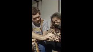 Dave Teaches Jerry Garcia How To Play Guitar | Letterman #Shorts