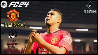 EA FC 24 Manchester United Intro UEFA Champions League 4K UHD (PS5)