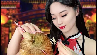 [ASMR] Ancient Chinese Acupoint Scalp Massage