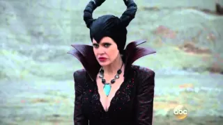 Once Upon A Time 4x14 "Enter The Dragon" Regina breaks free Maleficent turns into a dragon