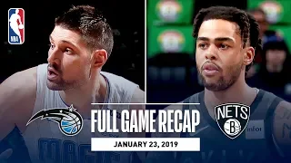 Full Game Recap: Magic vs Nets | Russell & Dinwiddie Combine For 54 Points