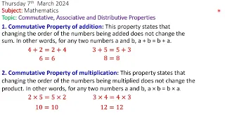 Classes Day 4 Week 9: Distance X Time Graphs