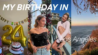 MEIN 24. GEBURTSTAG IN LA: Party, großes Geschenk,  magical sunset, beach days|| Sabrina