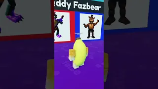 Banana cat FNAF cartoon quiz race #roblox #shorts