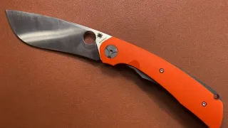 High End Knife #7 Spyderco Subvert