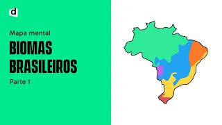 BIOMAS BRASILEIROS - Parte 1 | GEOGRAFIA | Mapa Mental | Quer Que Desenhe