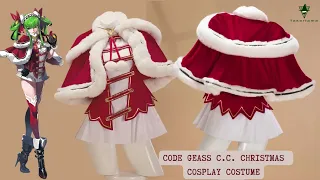 #Takerlama🔥Code Geass C.C. Christmas Cosplay Costume #Takerlama