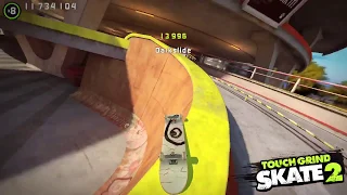 Touch Grind Skate 2 World Record Competition Mode 106,645,690