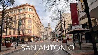 San Antonio Texas City Drive 4K - Driving Tour