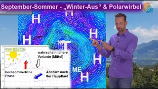 Wie groß wird der "September-Sommer"? Wie geht der September weiter? Der Polarwirbel kommt in Gang!