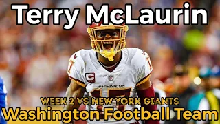 Terry McLaurin EVERY CATCH HIGHLIGHTS | Week 2 vs New York Giants 2021-22 | Washington Football Team